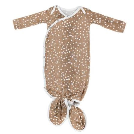Copper Pearl Knotted Gown (Fawn)