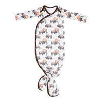 Copper Pearl Knotted Gown (Bison)