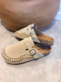 Woven Clogs (Taupe)
