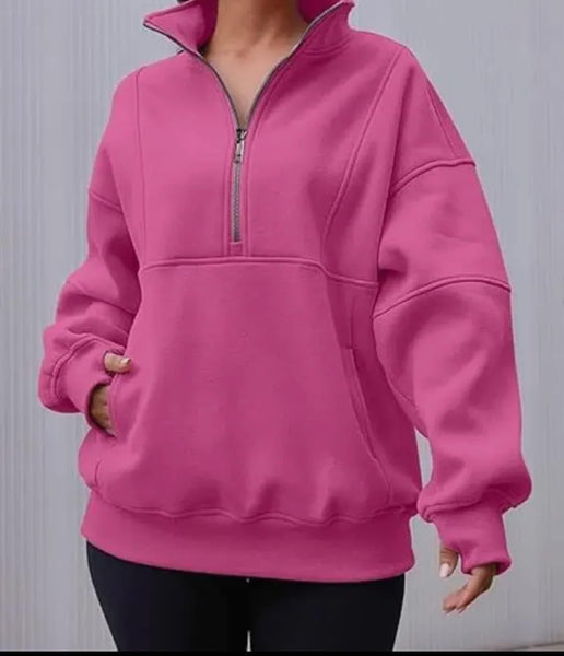 Athletic Zip (Pink)