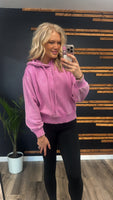 Hooded Acid Wash (Mauve)