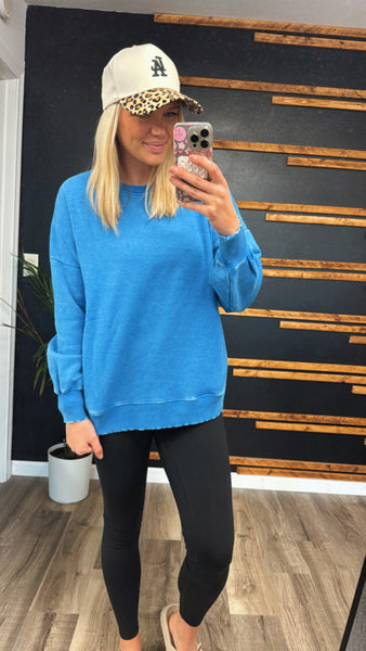Charlie Soft Crew (Ocean Blue)