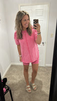 Acid Wash Set (Pink)