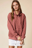 Quilted Pullover