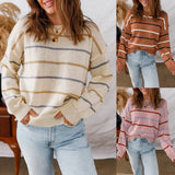 Thankful Striped Sweater (2 colors)