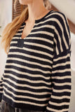 Striped Sweater Top