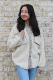 Tweed Sherpa Jacket (3 colors)