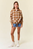 Flannel Plaid Pullover Hoodie (2 colors)