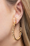 Link Hoop Earring (Gold)