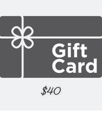 Gift card $40